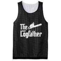 Cool Timber Felling Chainsaw Mesh Reversible Basketball Jersey Tank