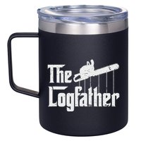 Cool Timber Felling Chainsaw 12oz Stainless Steel Coffee Mug