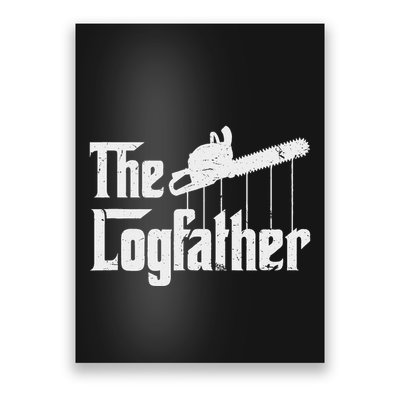 Cool Timber Felling Chainsaw Poster