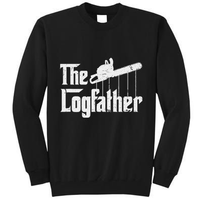 Cool Timber Felling Chainsaw Tall Sweatshirt