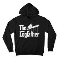 Cool Timber Felling Chainsaw Tall Hoodie