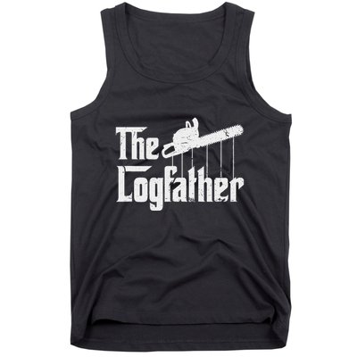 Cool Timber Felling Chainsaw Tank Top