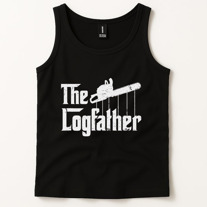 Cool Timber Felling Chainsaw Tank Top