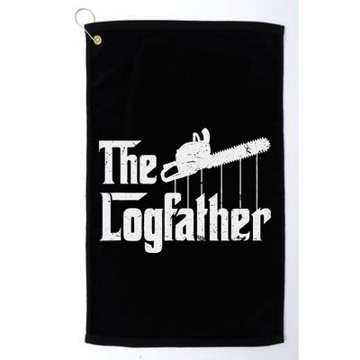 Cool Timber Felling Chainsaw Golf Towel