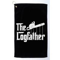 Cool Timber Felling Chainsaw Golf Towel