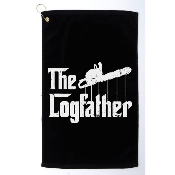 Cool Timber Felling Chainsaw Golf Towel