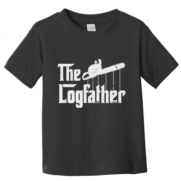 Cool Timber Felling Chainsaw Toddler T-Shirt