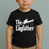 Cool Timber Felling Chainsaw Toddler T-Shirt