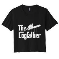 Cool Timber Felling Chainsaw Crop Top