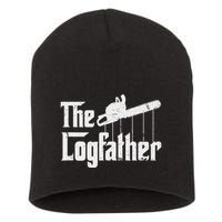 Cool Timber Felling Chainsaw Short Acrylic Beanie