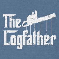 Cool Timber Felling Chainsaw Garment-Dyed Sweatshirt