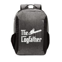 Cool Timber Felling Chainsaw Vector Backpack