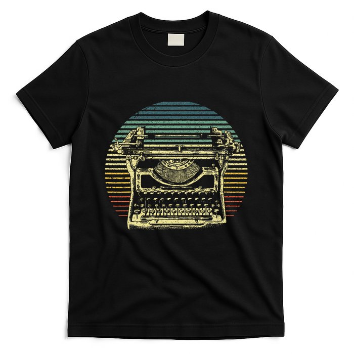 Cool Typewriter For Author Writer Keyboard T-Shirt