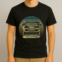 Cool Typewriter For Author Writer Keyboard T-Shirt