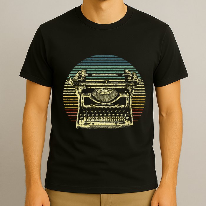Cool Typewriter For Author Writer Keyboard T-Shirt