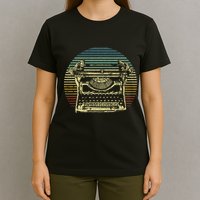 Cool Typewriter For Author Writer Keyboard T-Shirt