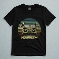 Cool Typewriter For Author Writer Keyboard T-Shirt