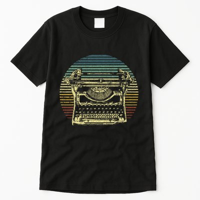 Cool Typewriter For Author Writer Keyboard Tall T-Shirt