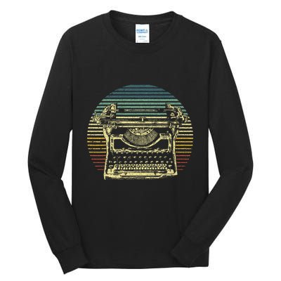 Cool Typewriter For Author Writer Keyboard Tall Long Sleeve T-Shirt