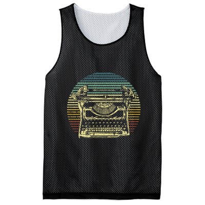 Cool Typewriter For Author Writer Keyboard Mesh Reversible Basketball Jersey Tank