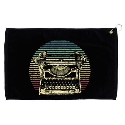 Cool Typewriter For Author Writer Keyboard Grommeted Golf Towel