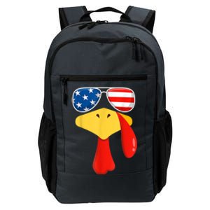 Cool Turkey Face Sunglasses Gobble Funny Thanksgiving Gifts Daily Commute Backpack