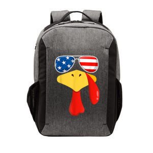 Cool Turkey Face Sunglasses Gobble Funny Thanksgiving Gifts Vector Backpack