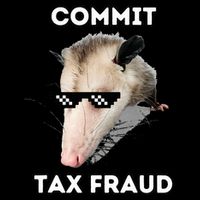 Commit Tax Fraud 16oz Travel Tumbler