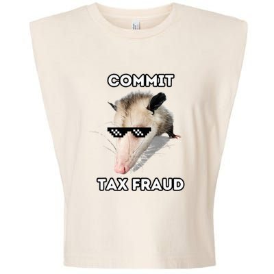 Commit Tax Fraud Garment-Dyed Women's Muscle Tee