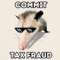 Commit Tax Fraud Garment-Dyed Women's Muscle Tee