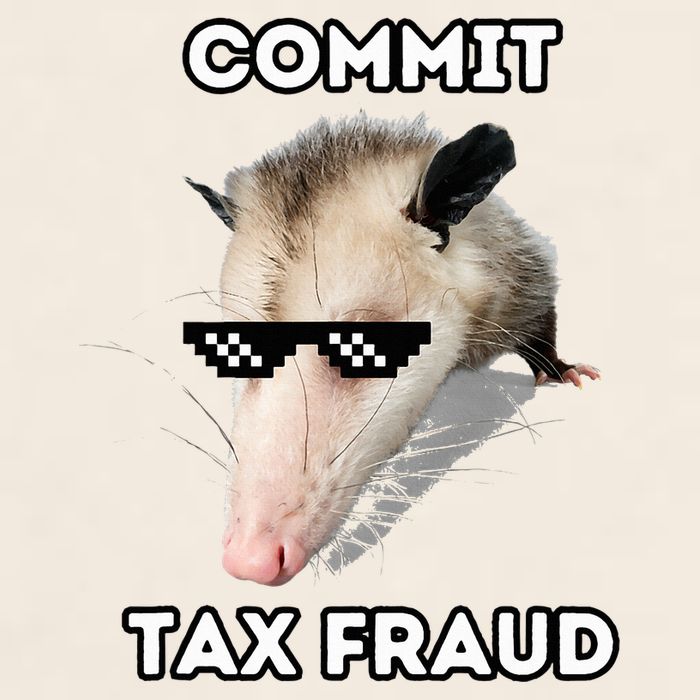 Commit Tax Fraud Garment-Dyed Women's Muscle Tee