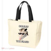 Commit Tax Fraud Zip Tote Bag