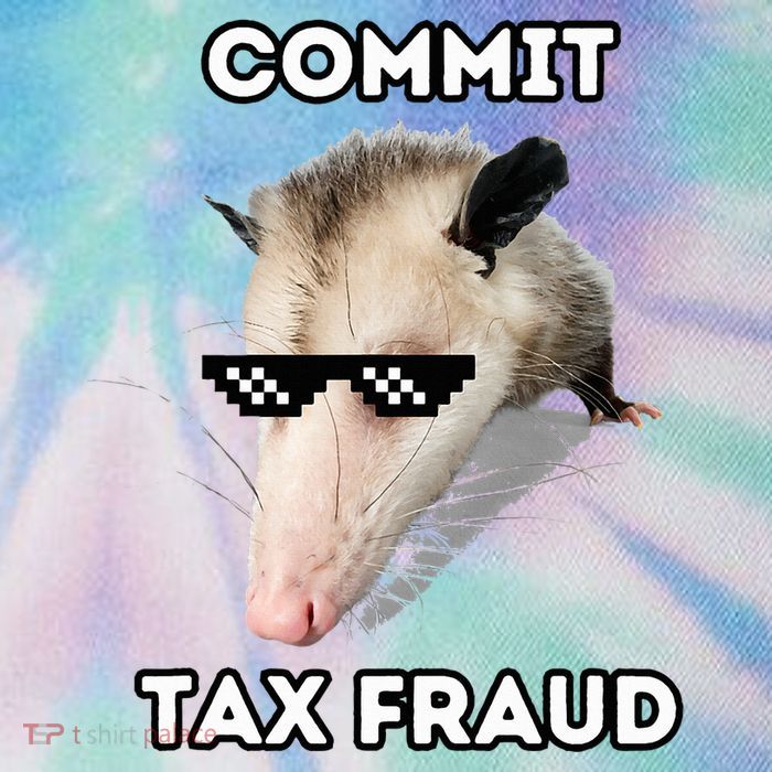 Commit Tax Fraud Legacy Tie Dye Trucker Hat