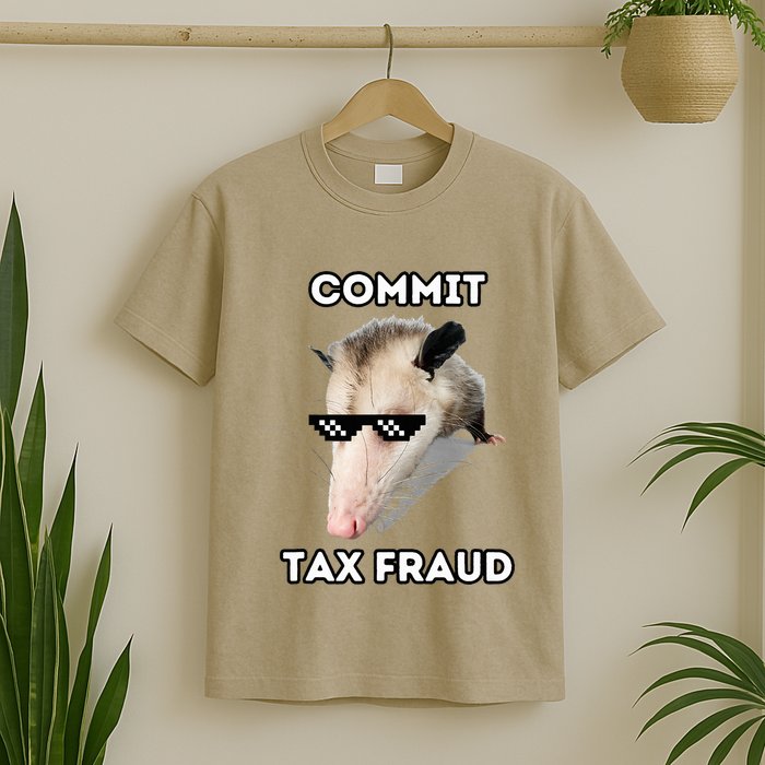 Commit Tax Fraud T-Shirt