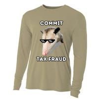 Commit Tax Fraud Cooling Performance Long Sleeve Crew