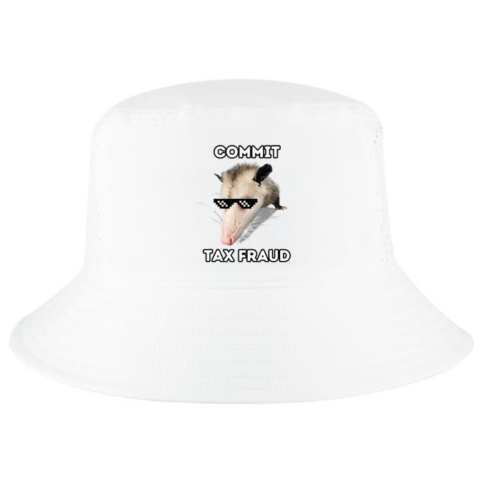 Commit Tax Fraud Cool Comfort Performance Bucket Hat