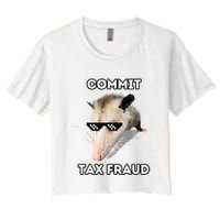 Commit Tax Fraud Crop Top