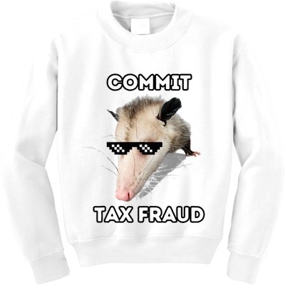 Commit Tax Fraud Kids Sweatshirt