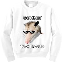 Commit Tax Fraud Kids Sweatshirt