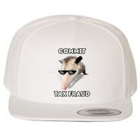 Commit Tax Fraud Wool Snapback Cap