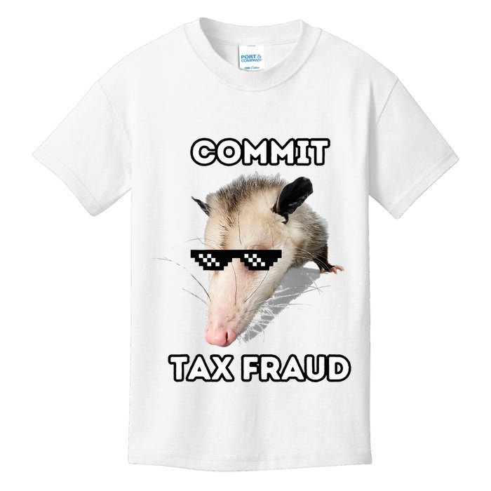 Commit Tax Fraud Kids T-Shirt