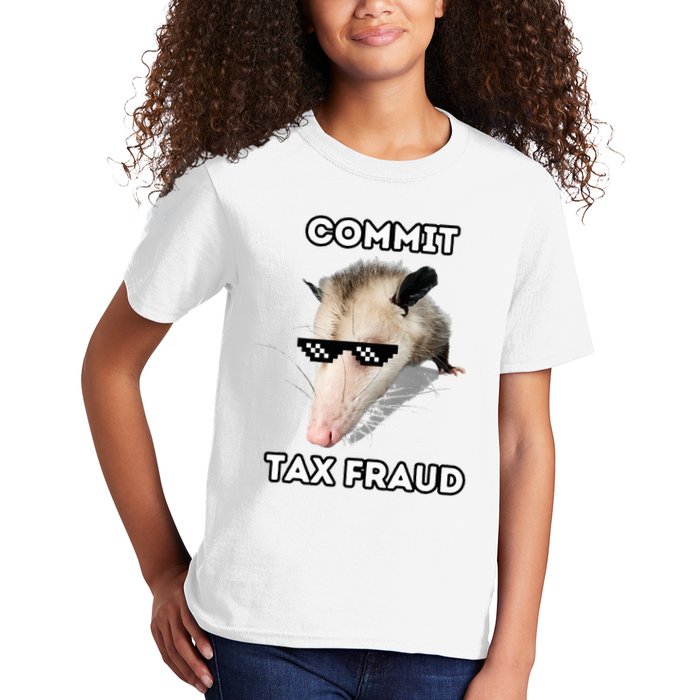 Commit Tax Fraud Kids T-Shirt