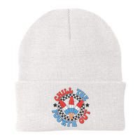 Chill The Fourth Out 4th Of July Independence Day Knit Cap Winter Beanie