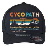 Cycopath Tee Funny Mountain Bike Lover MTB Biker Biking Flexfit Unipanel Trucker Cap