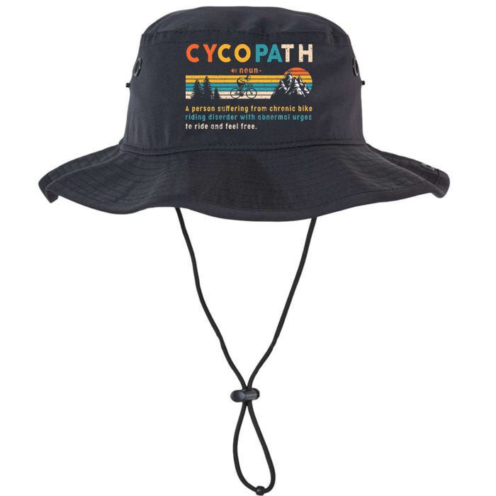 Cycopath Tee Funny Mountain Bike Lover MTB Biker Biking Bucket Hat