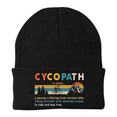 Cycopath Tee Funny Mountain Bike Lover MTB Biker Biking Beanie