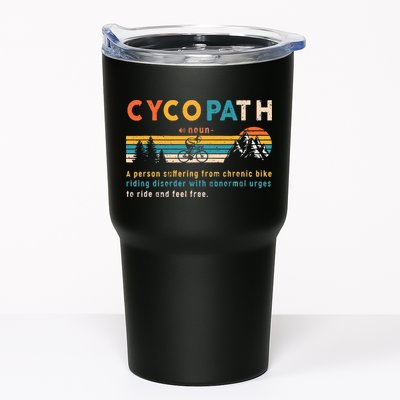 Cycopath Tee Funny Mountain Bike Lover MTB Biker Biking Tumbler