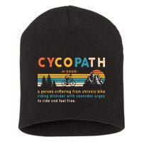 Cycopath Tee Funny Mountain Bike Lover MTB Biker Biking Short Acrylic Beanie