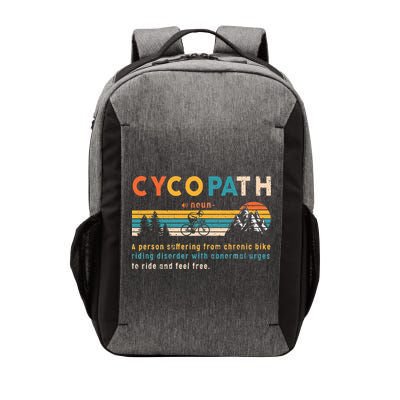 Cycopath Tee Funny Mountain Bike Lover MTB Biker Biking Vector Backpack