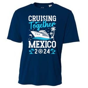 Cruising Together Family Matching Cruise Trip Mexico 2024 Cooling Performance Crew T-Shirt